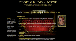 Desktop Screenshot of gladyspoezie.cz